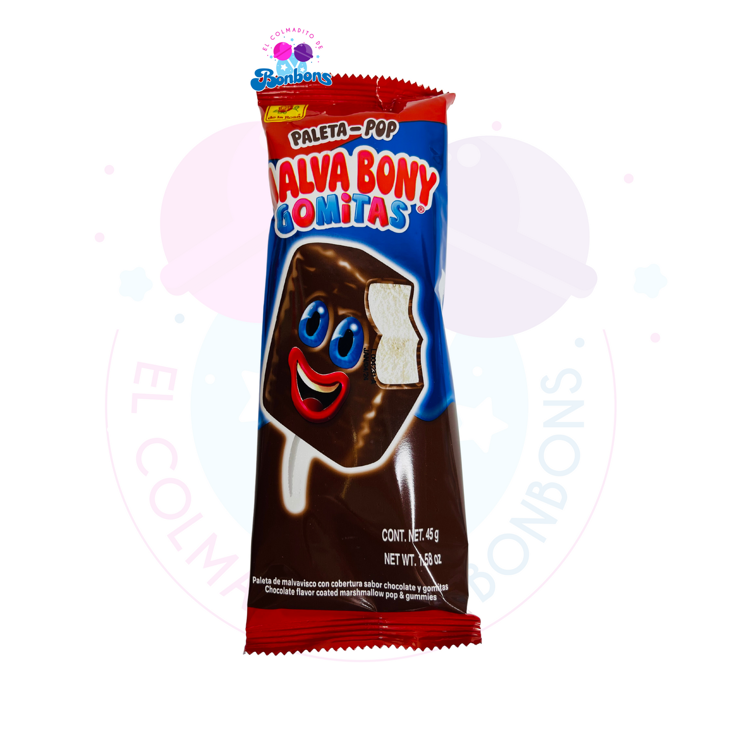 PALETA-POP MALVA BONY GOMITAS