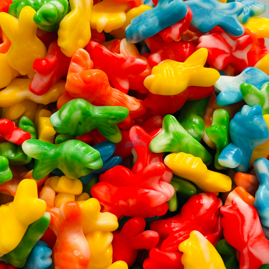 GUMMI SWIRLY FISH