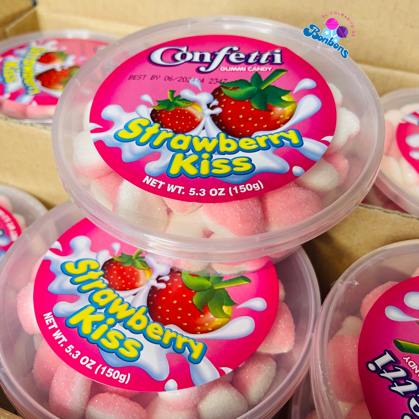 CONFETTI STRAWBERRY KISS
