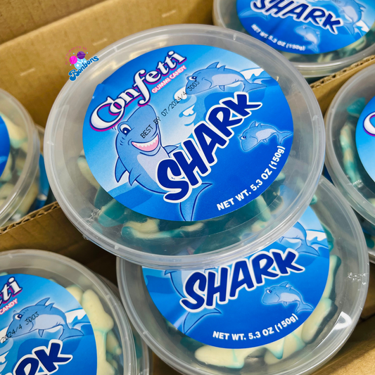 CONFETTI GUMMI SHARK