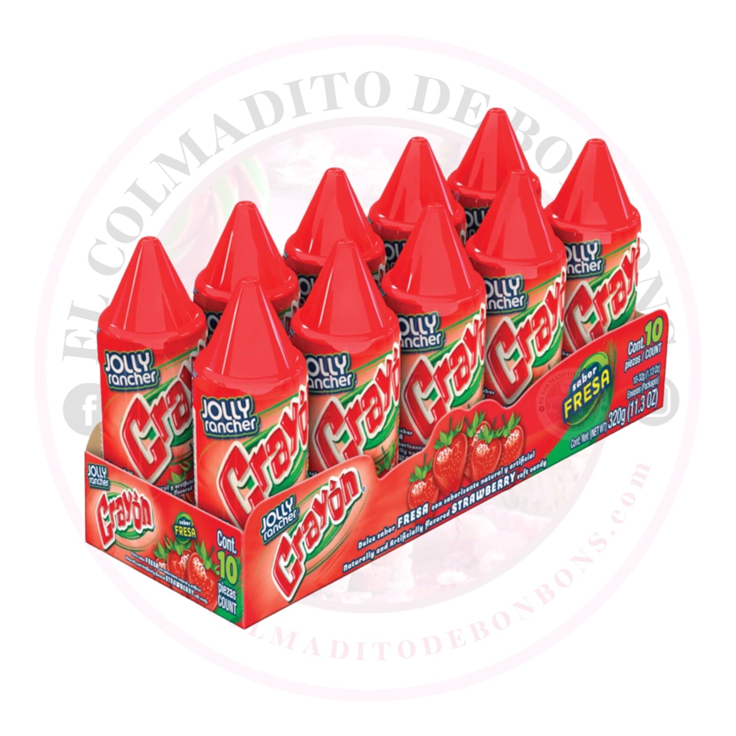 CRAYON FRESA (PAQUETE)