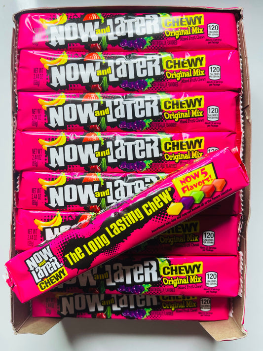 NOW AND LATER CHEWY ORIGINAL MIX FRUIT