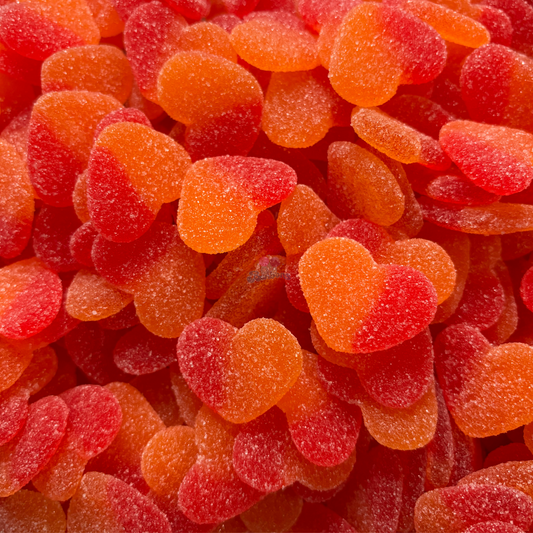 GUMMI PEACH HEART (150g)