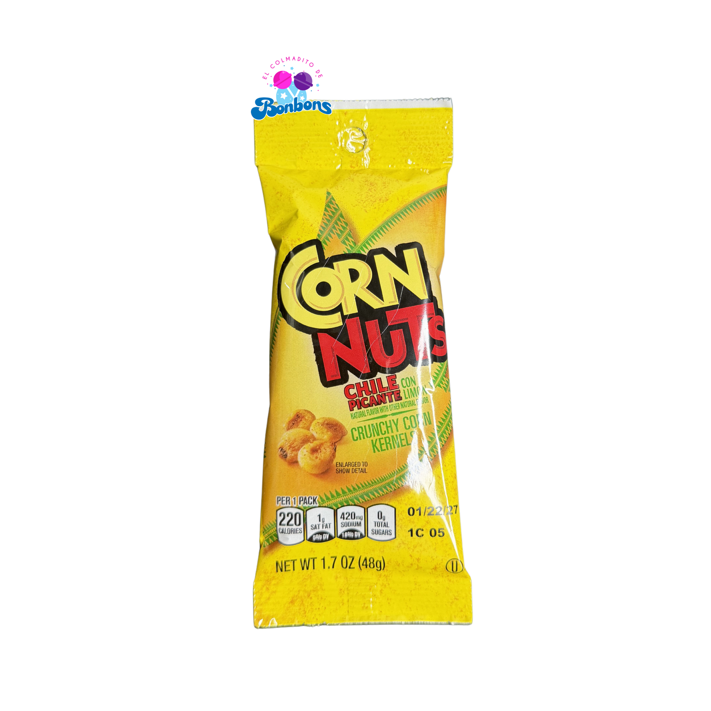CORN NUTS CHILE PICANTE & LIMON