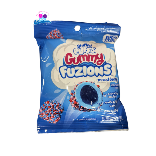 STUFFED PUFFS GUMMY FUZIONS MIXED BERRY