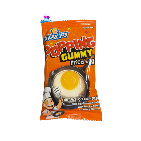 POPPING GUMMY FRIED EGG