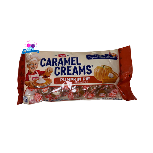 CARAMEL CREAMS PUMPKIN PIE