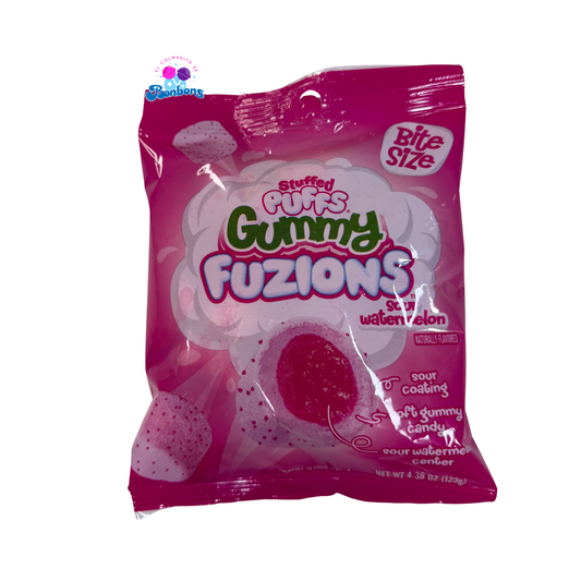 STUFFED PUFFS GUMMY FUZIONS SOUR WATERMELON