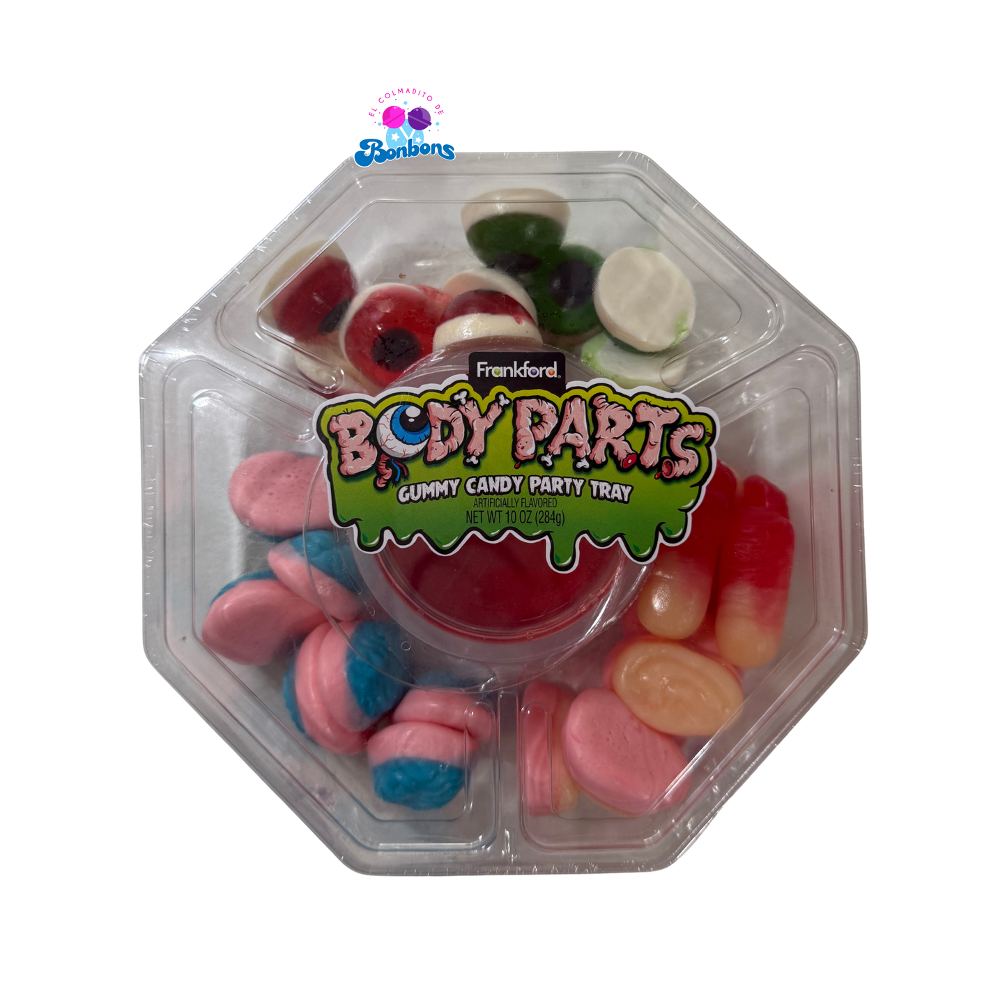 BODY PARTS GUMMY CANDY PARTY TRAY