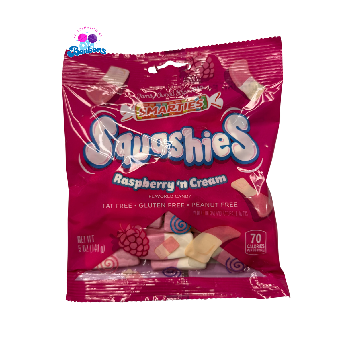 SMARTIES SQUASHIES RASPBERRY 'N CREAM