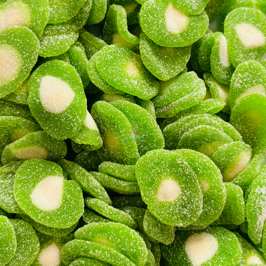 GUMMI SOUR KIWI SLICES