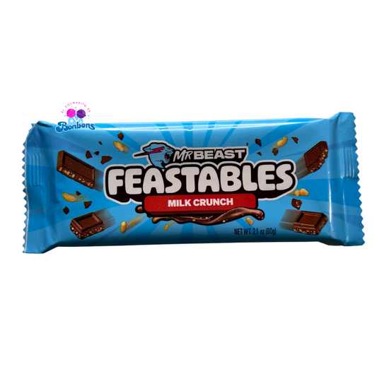 FEASTABLES MILK CRUNCH (BARRA TAMAÑO REGULAR)