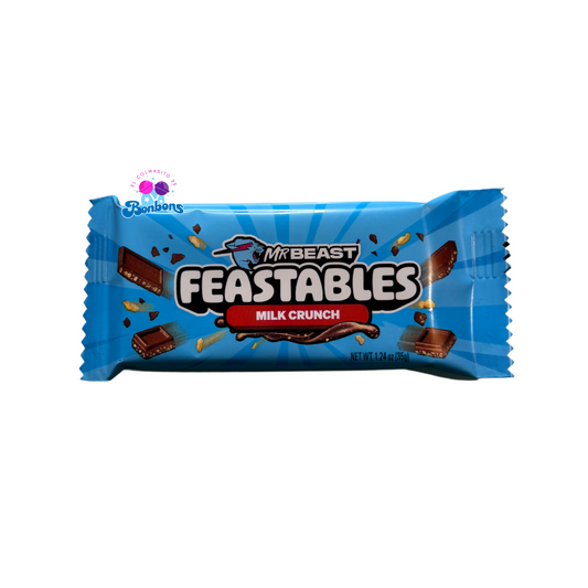 FEASTABLES MILK CRUNCH (BARRA TAMAÑO PEQUEÑO)