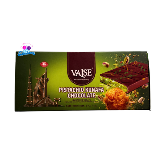 VALSE PISTACHIO KUNAFA CHOCOLATE (DUBAI CHOCOLATE)