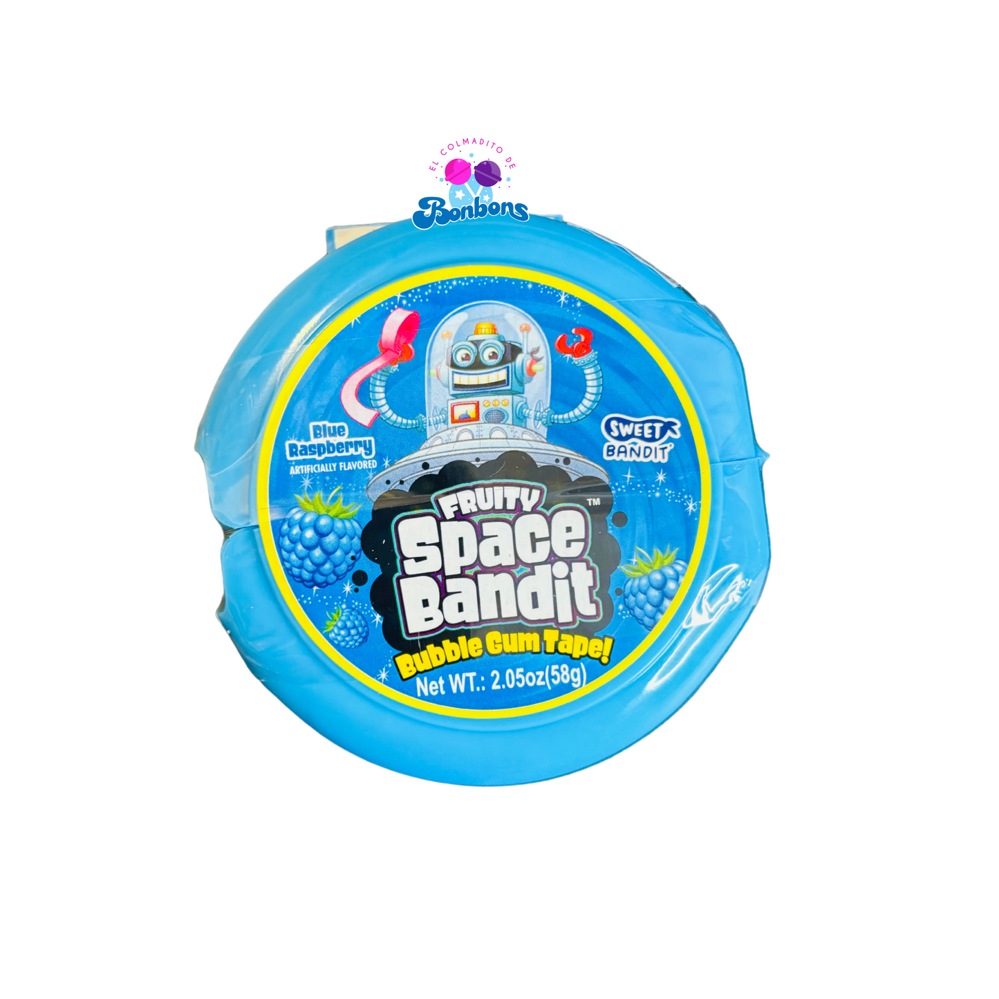 FRUITY SPACE BANDIT BUBBLE GUM TAPE!