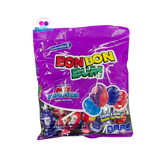BON BON BUM BERRY EXPLOSION BUBBLE GUM POPS