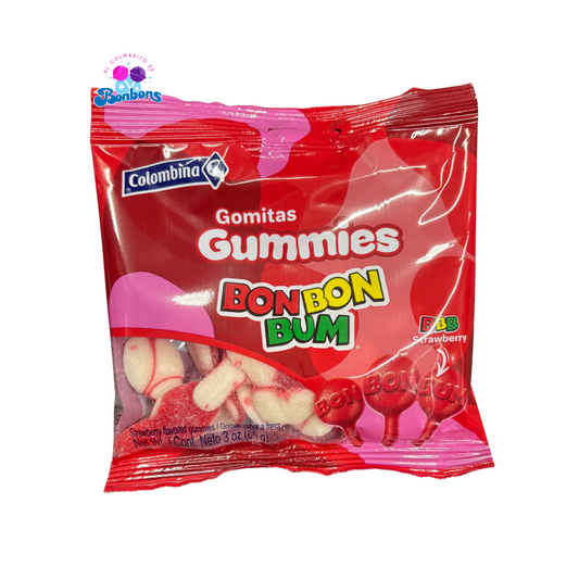 GOMITAS GUMMIES BON BON BUM STRAWBERRY