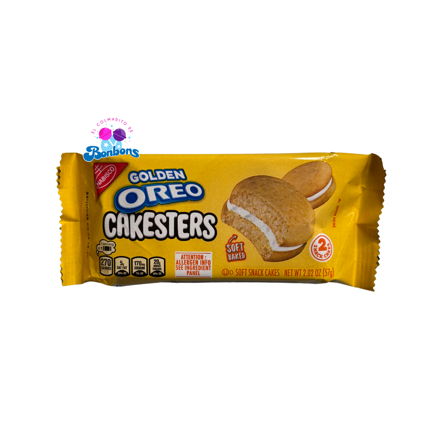 GOLDEN OREO CAKESTERS