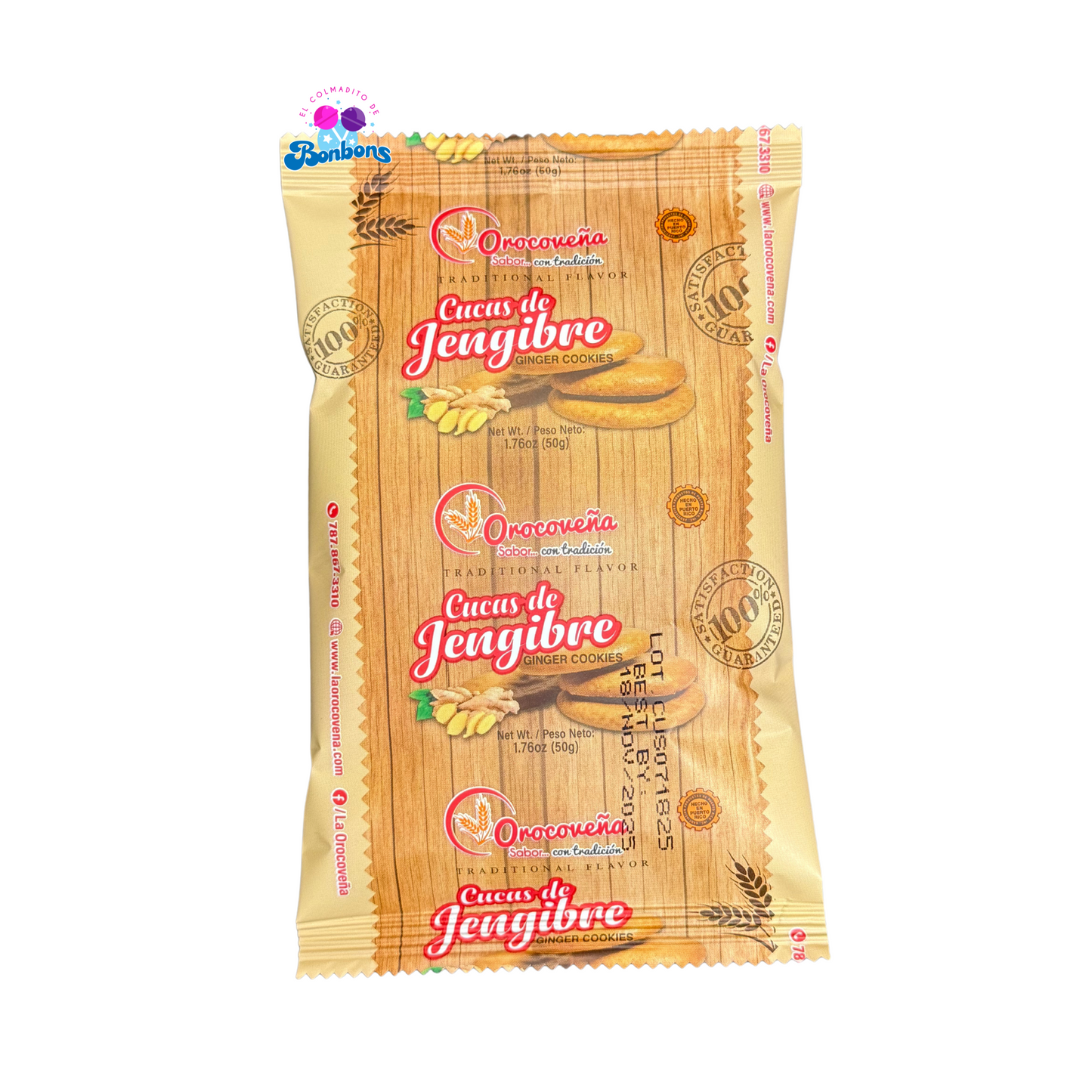 CUCAS DE JENGIBRE GINGER COOKIES
