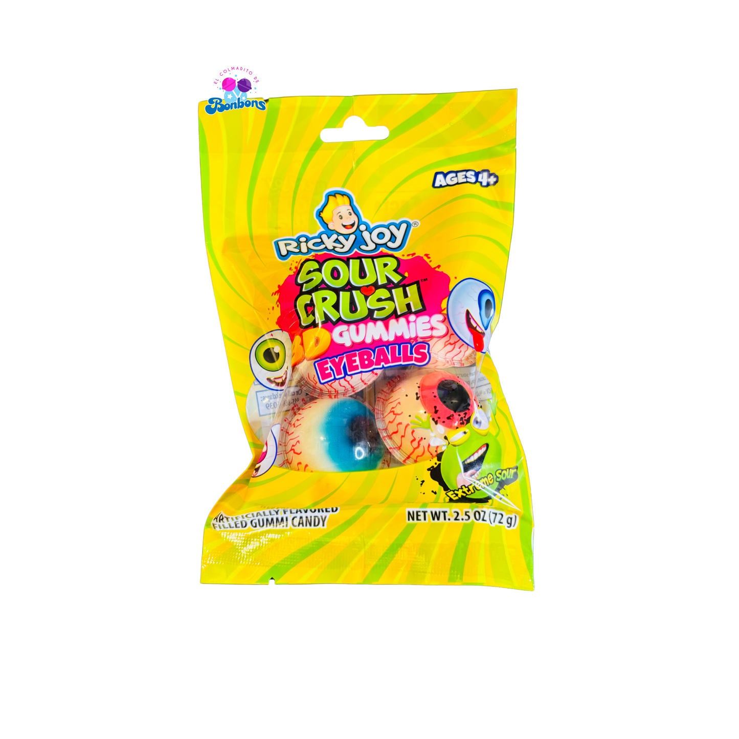 SOUR CRUSH 3D GUMMIES EYEBALLS