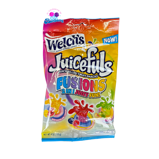 WELCH'S JUICEFULS FUSIONS 2 IN 1 JUICY FUN!