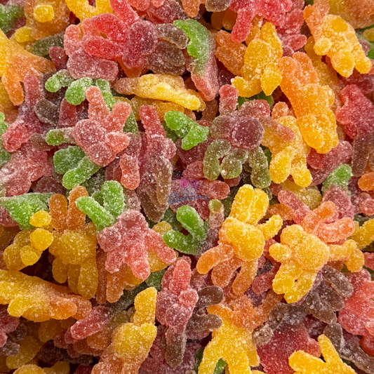 GUMMI HAIRY SPIDERS