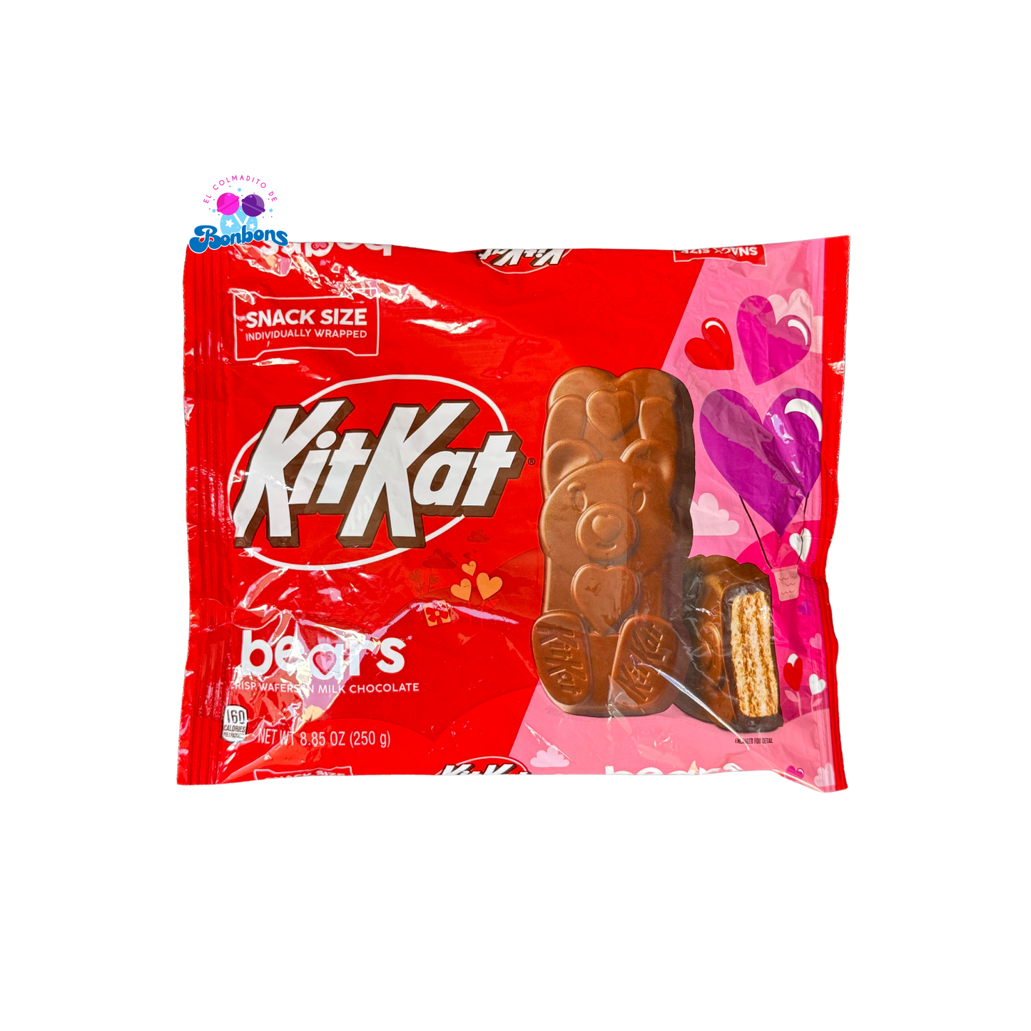 KITKAT BEARS CRISP WAFERS IN MILK CHOCOLATE