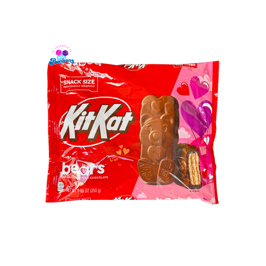KITKAT BEARS CRISP WAFERS IN MILK CHOCOLATE