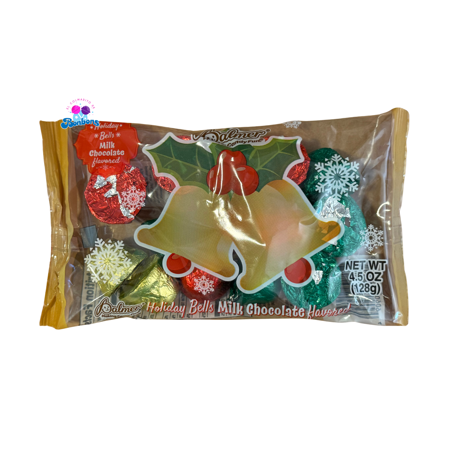 HOLIDAY BELLS MILK CHOCOLATE