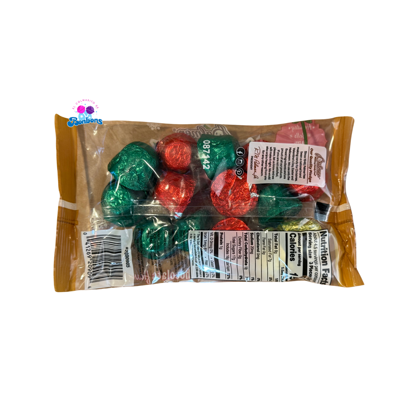 HOLIDAY BELLS MILK CHOCOLATE