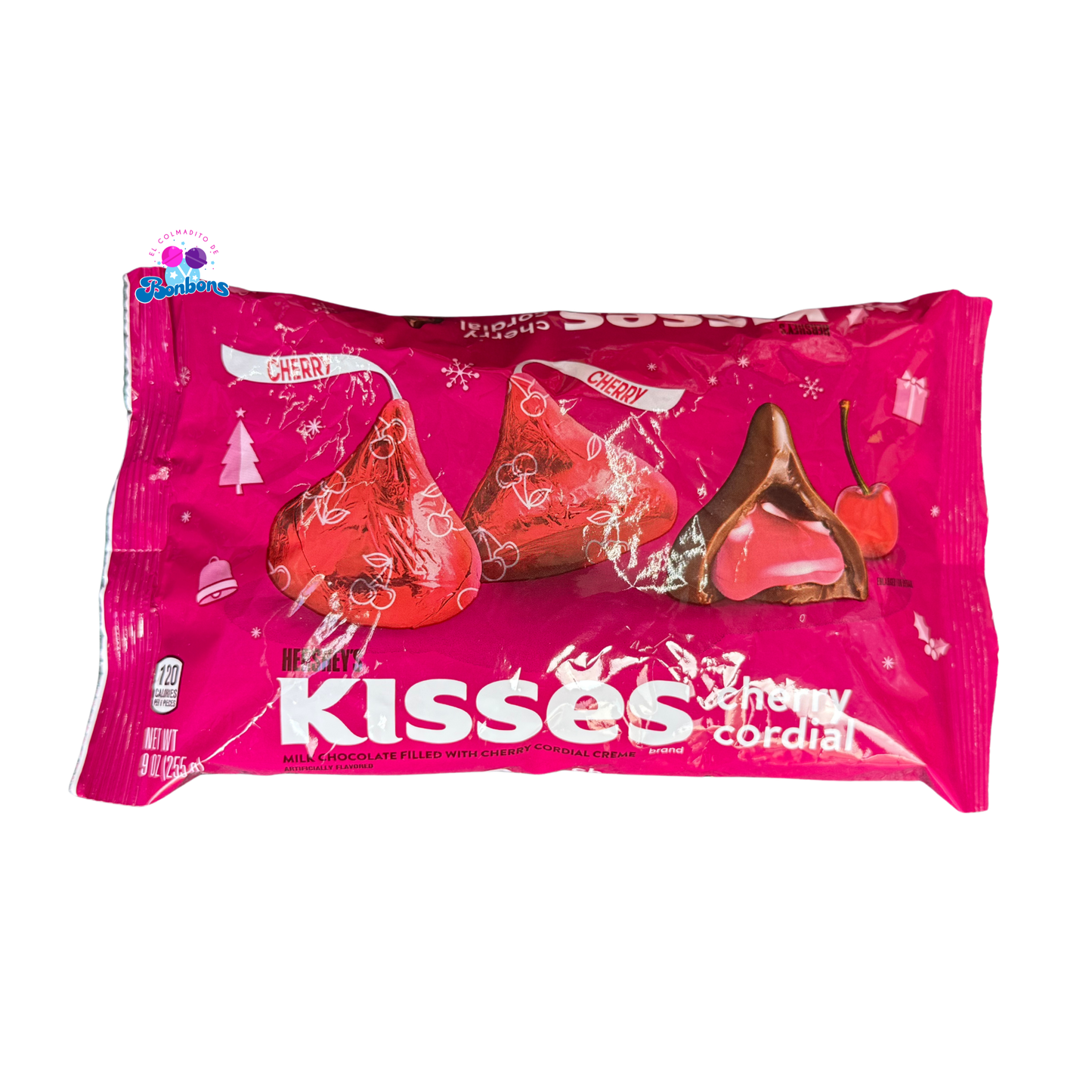HERSHEY'S KISSES MILK FILLED WITH CHERRY CORDIAL CREME