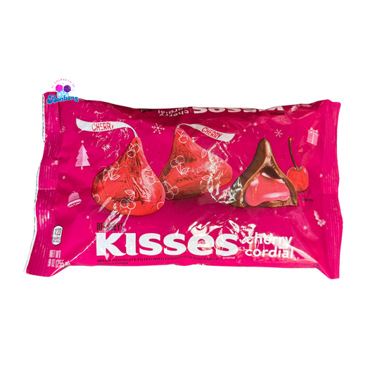 HERSHEY'S KISSES MILK FILLED WITH CHERRY CORDIAL CREME