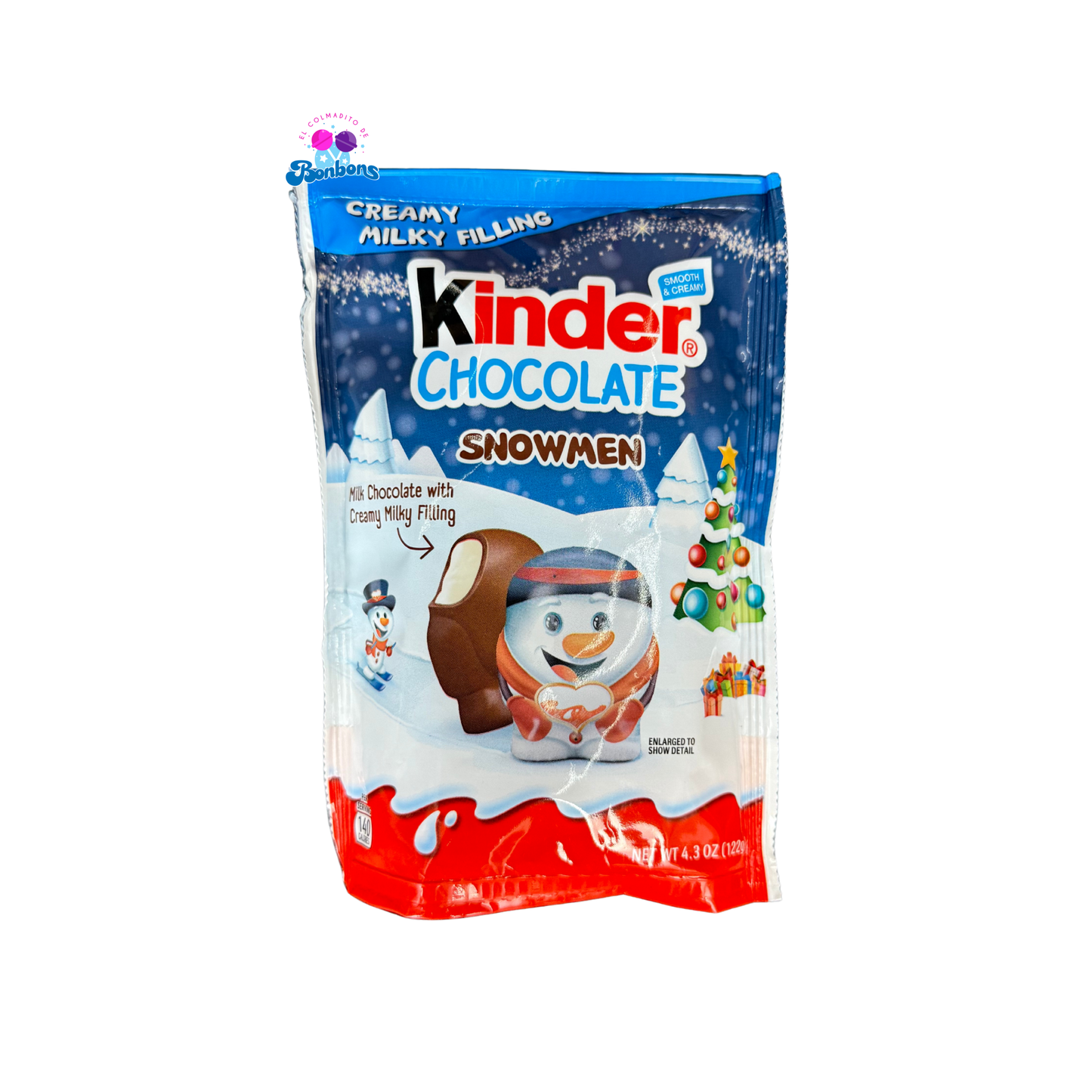 KINDER CHOCOLATE SNOWMEN