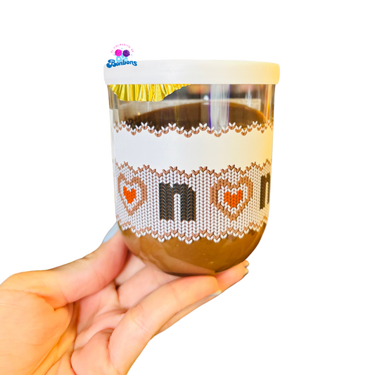 NUTELLA JAR HAPPY HOLIDAYS