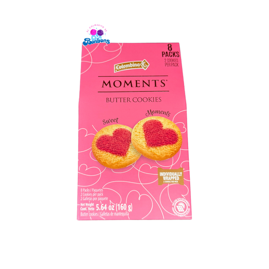 MOMENTS LOVE HEART COOKIES BOX