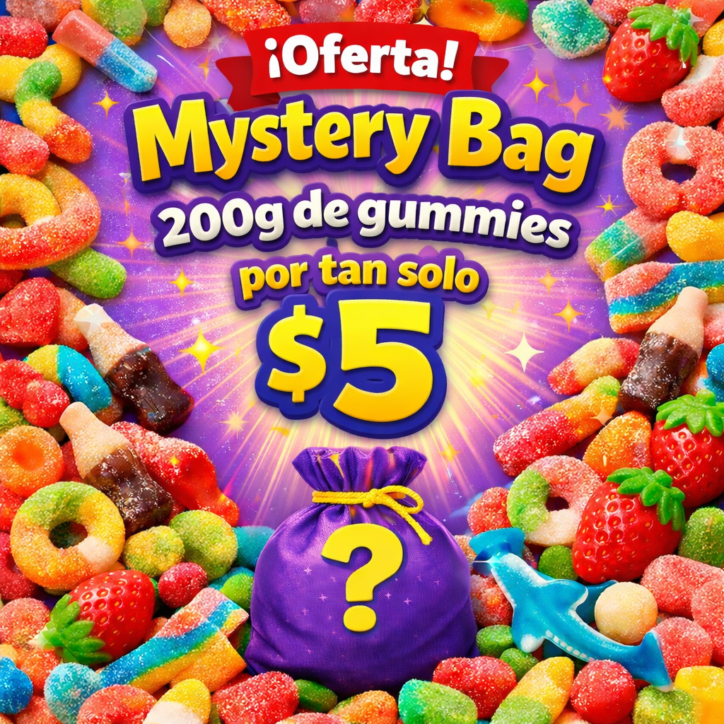 MYSTERY BAG 200g (Gomitas al azar)