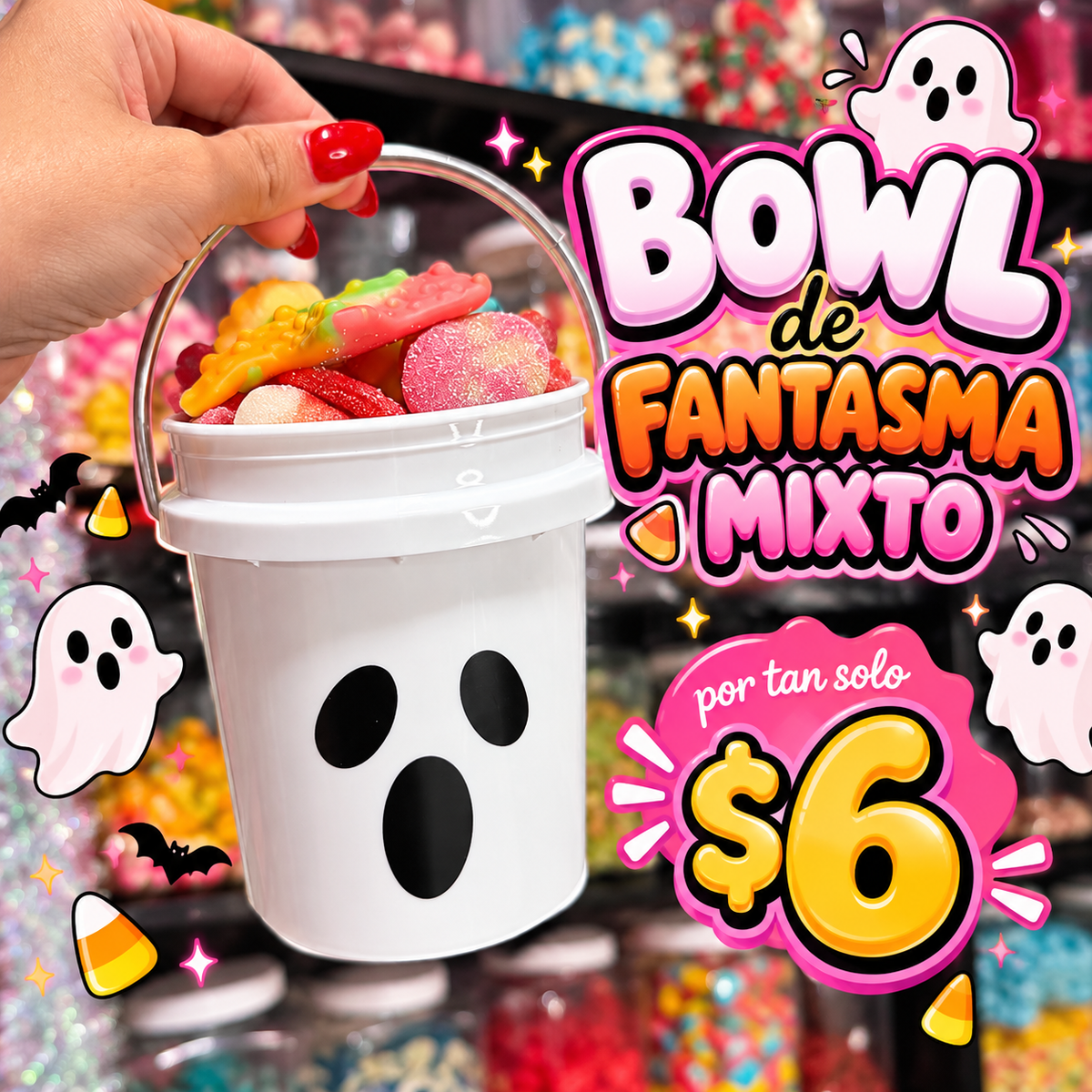 BOWL DE FANTASMA MIXTO