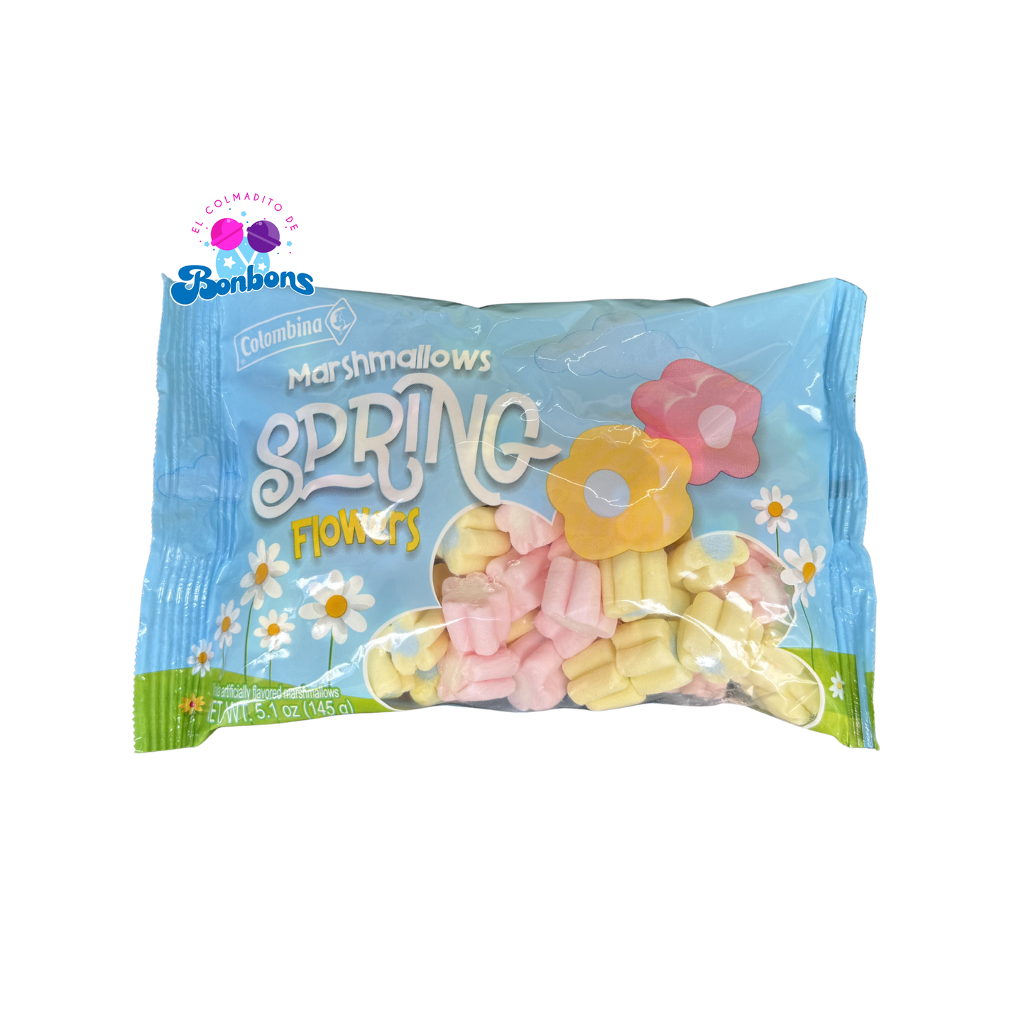MARSHMALLOWS SPRING FLOWERS
