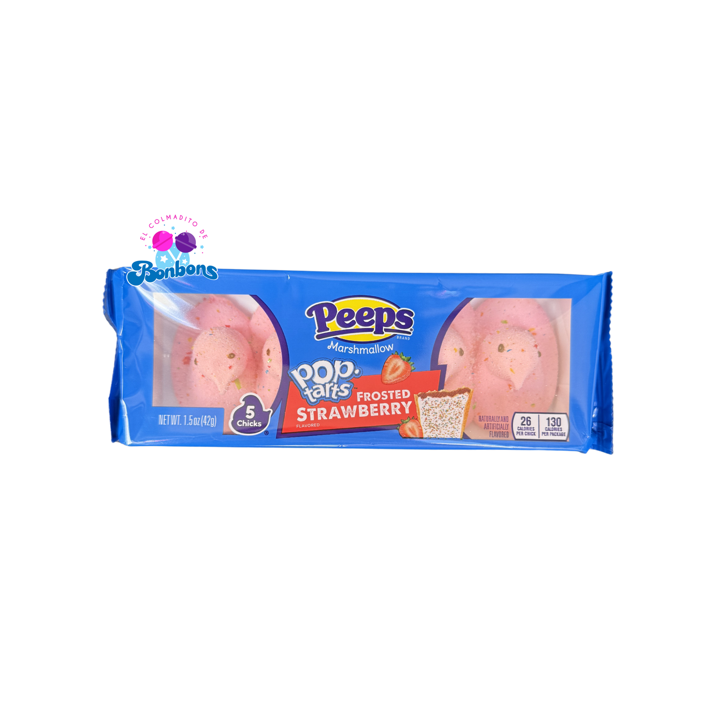 PEEPS MARSHMALLOWS POPTARTS FROSTED STRAWBERRY CHICKS