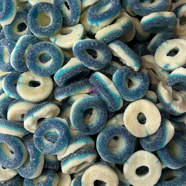 BLUE RASPBERRY RINGS – EL COLMADITO DE BONBONS